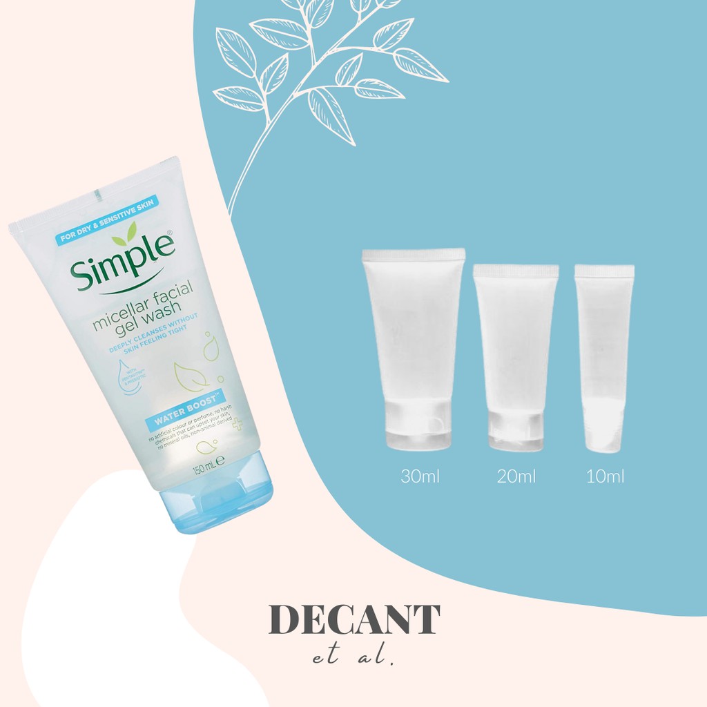simple micellar gel wash ph