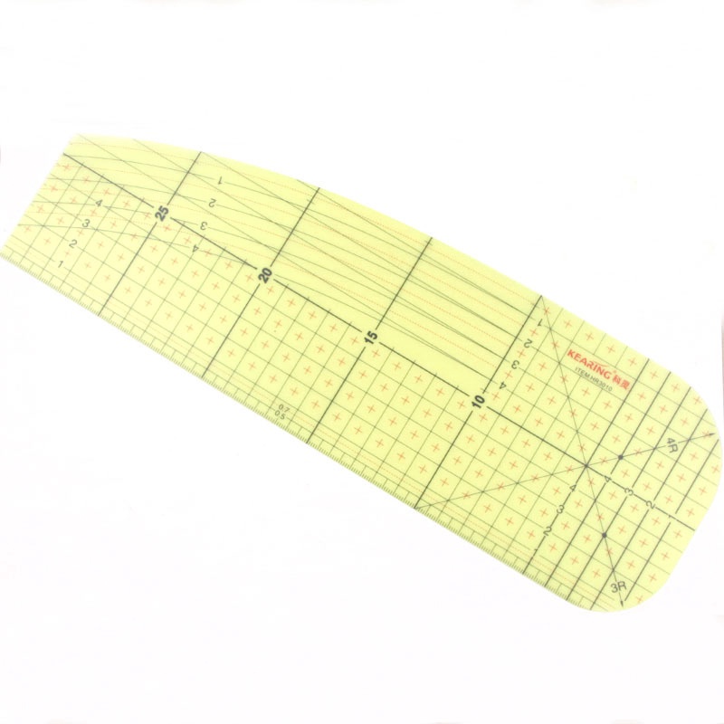 High Temperature Resistance Curved Corner Quilting Ruler DIY Sewing Supplies Measuring Handmade Tool SeaHome Hot Ironing Ruler Patch Tailor Craft 