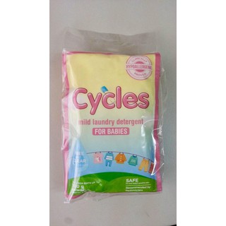 cycles mild laundry detergent powder for babies 100gx3