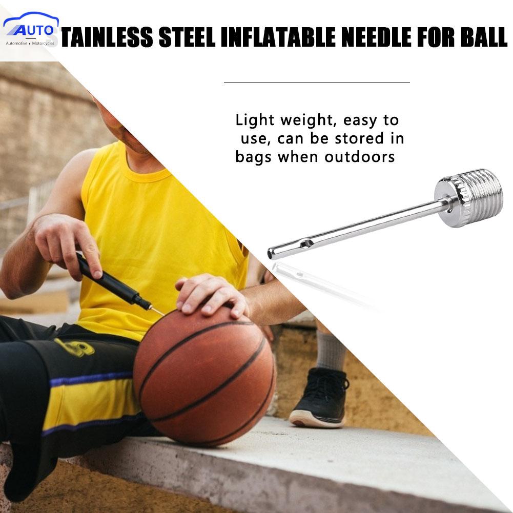Sport Aufblasen Needle Pin Düse Fußball Basketball Soccers Ball Luft Pumpe1A BCD 