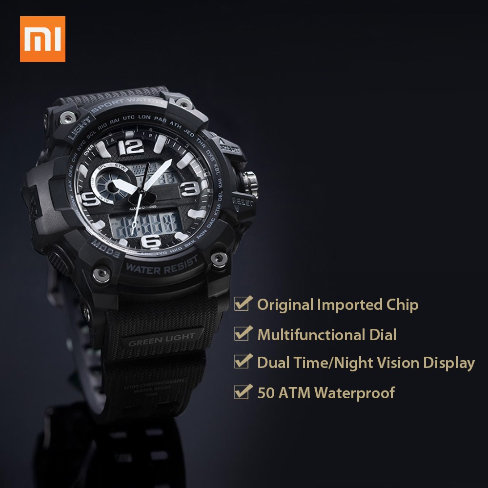 green light sport watch