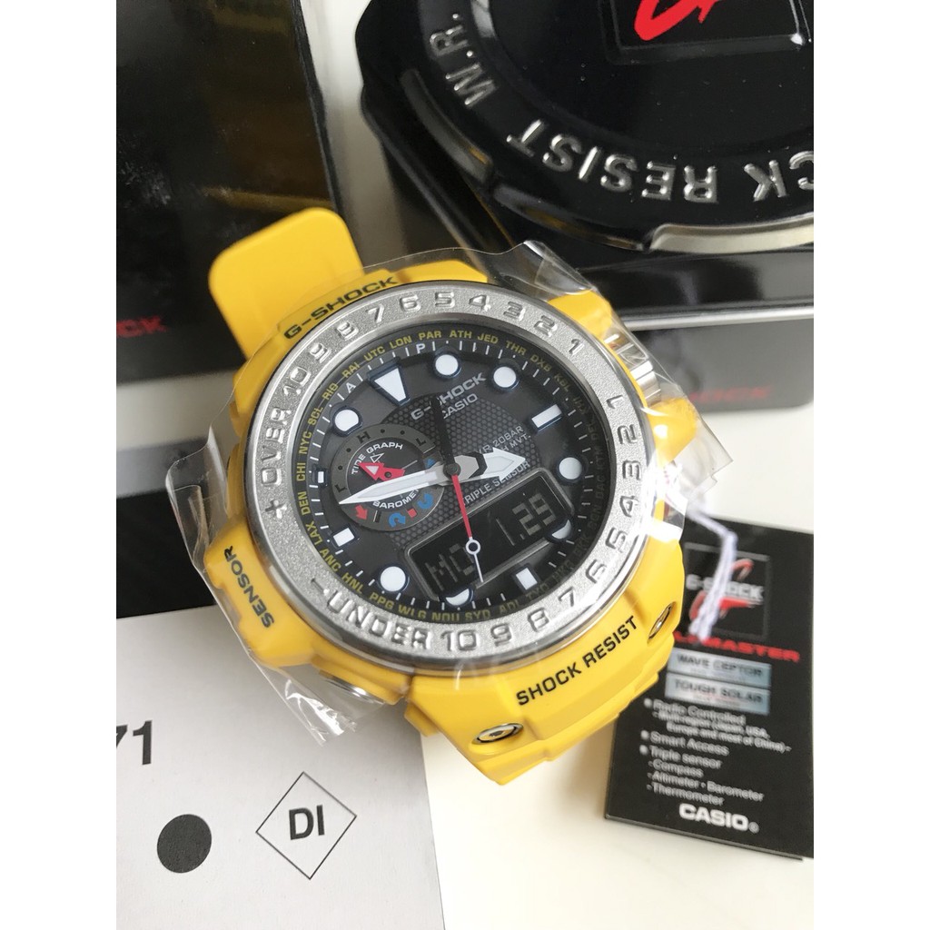 casio gulfmaster yellow