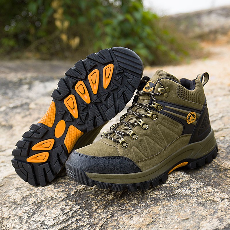 Big Size 38~47 Autumn Men Hiking Shoes Climbing Waterproof Outdoor ...