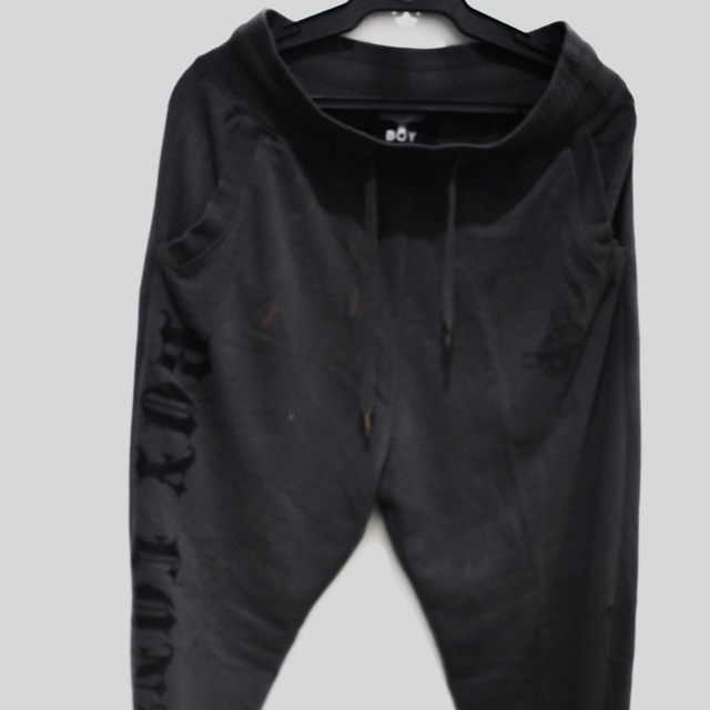 black mens joggers h&m