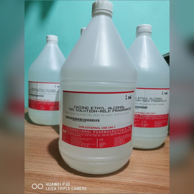 Casino Ethyl Alcohol 1 Gallon 70 Solution Shopee Philippines