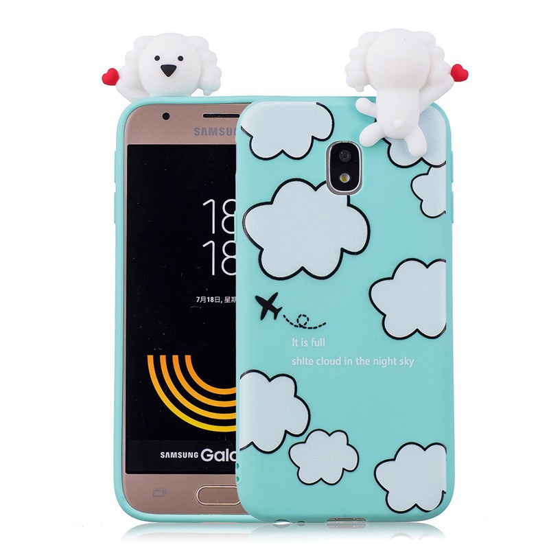 Samsung Galaxy J3 Pro 17 Soft Casing Cute 3d Cartoon Silicone Case Back Cover Pp Shopee Philippines