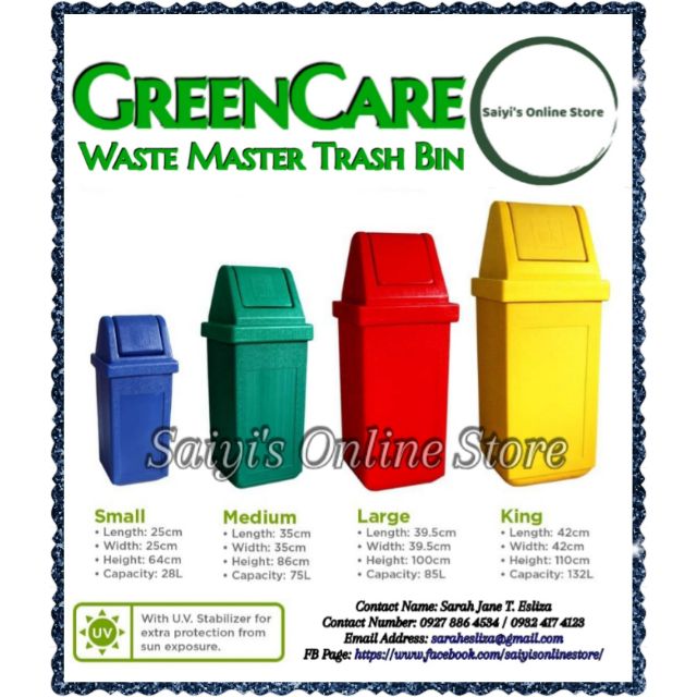 WASTE MASTER BIN | SEGREGATION | Shopee Philippines