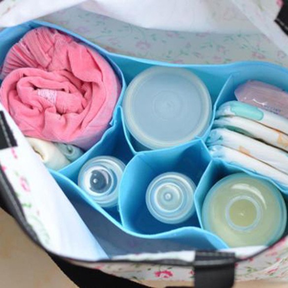 【Ready Stock】[SEVE] Portable Travel Outdoor Baby Diaper Nappy Organizer Stuffs Insert Storage Bag #7