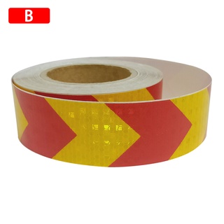 5cm*300cm Car Arrow Reflective Tape Decoration Stickers Car Warning Safety Reflection Tape Film Auto #5