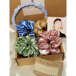 Scrunchies in a Box (Perfect Gift with FREE Picture/Letter) | PLEASE READ PRODUCT DESCRIPTION