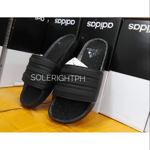 Medicinal Care Stop by Adidas Adilette Boost Slides 'Core Black' Men Women Slippers | Shopee  Philippines