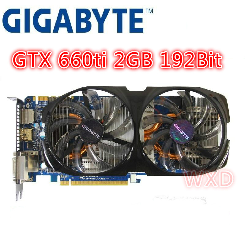 Gigabyte Graphics Card Gtx 660ti 2gb 192bit Gddr5 Video Cards For Nvidia Used Vga Cards Gtx 660 Ti Shopee Philippines