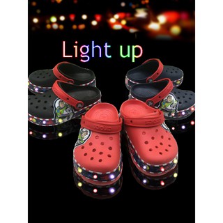 buzz lightyear light up crocs
