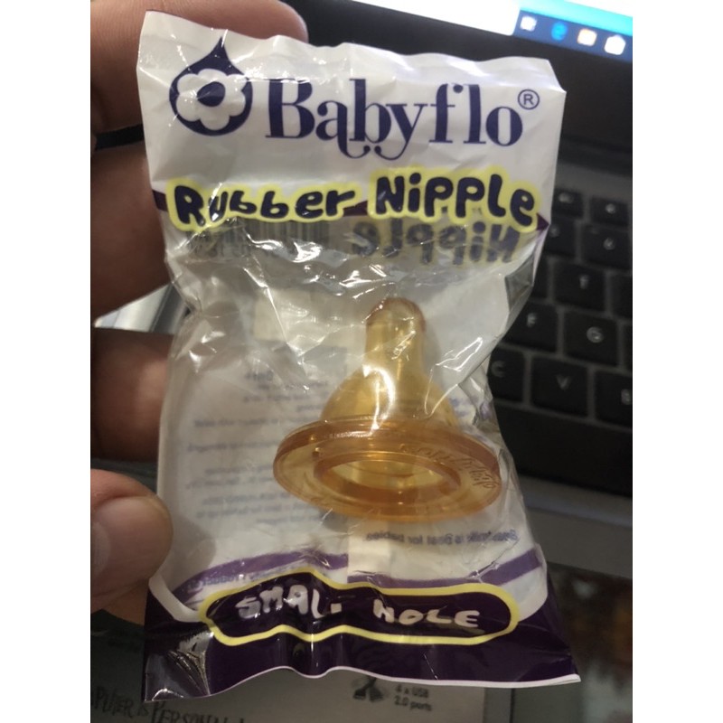 babyflo rubber nipple