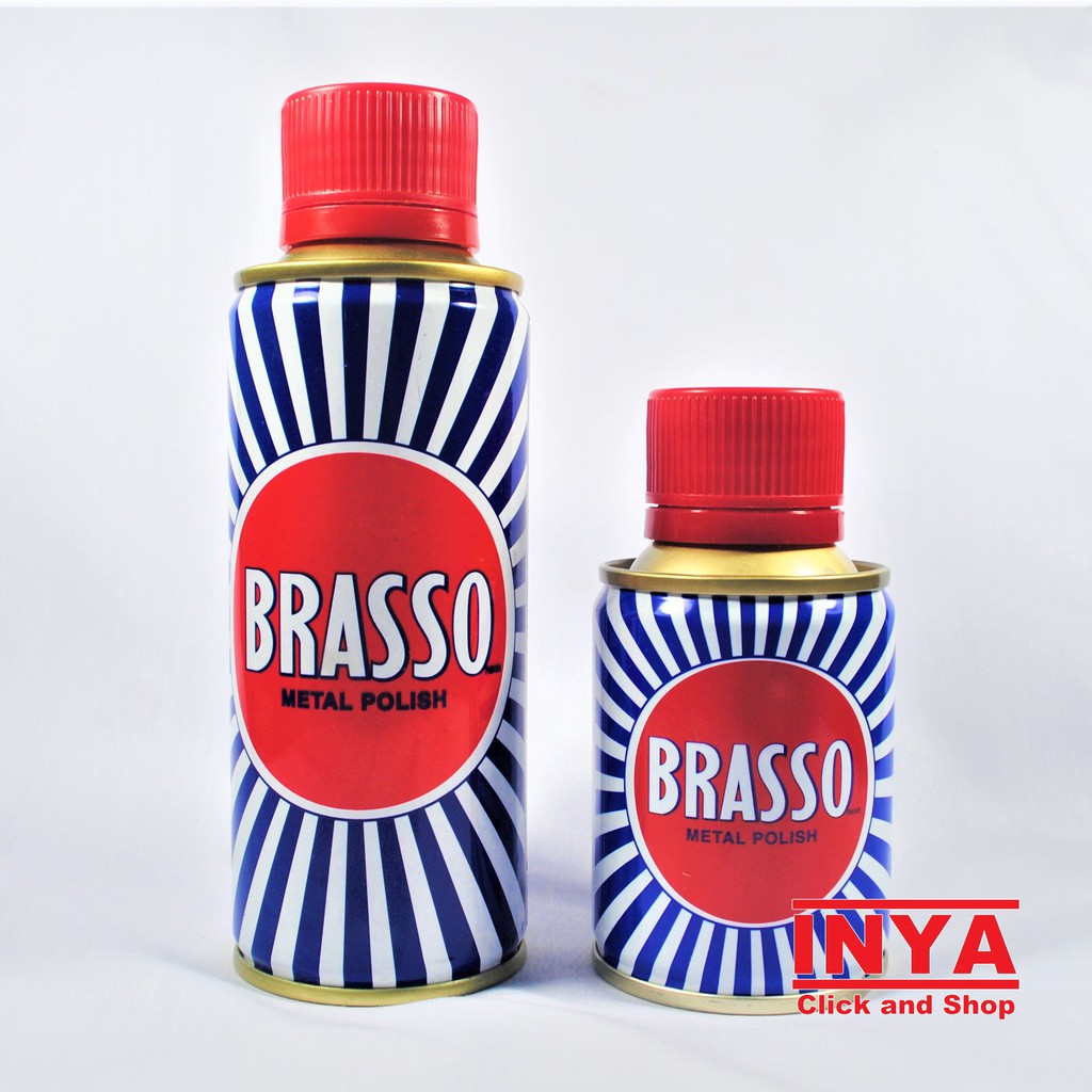 Brasso METAL POLISH - METAL Glosser  Shopee Philippines