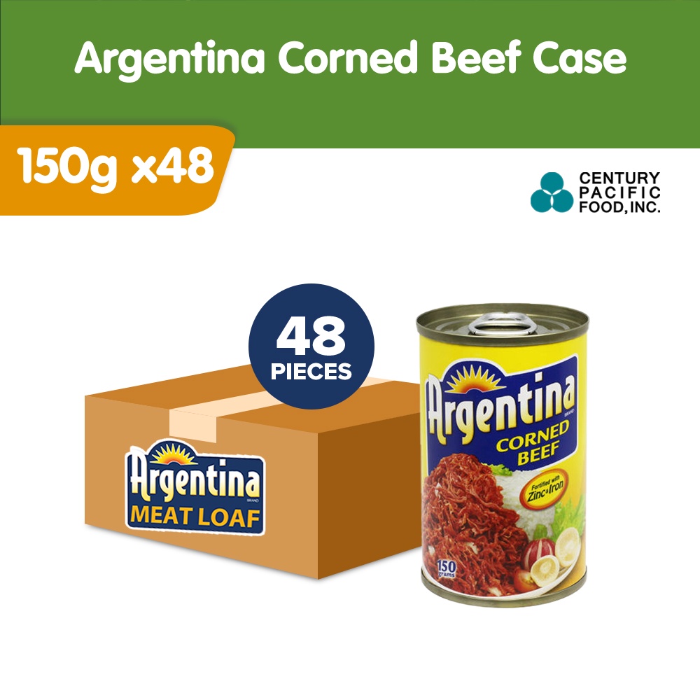 Argentina Corned Beef 150g Pack of 48（hot） Shopee Philippines