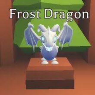 Frost Dragon Adopt Me Pet Fr Full Grown Legend Shopee Philippines