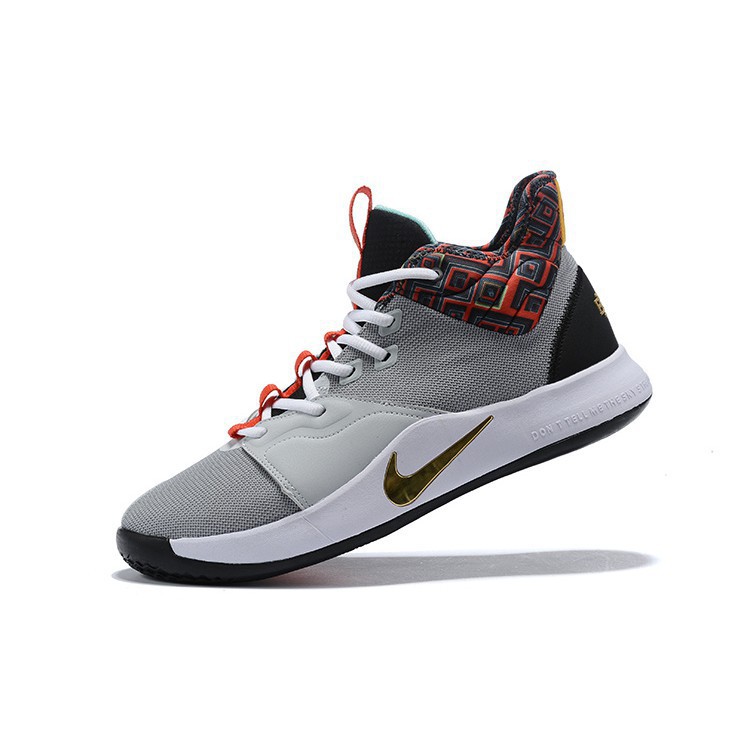 gray paul george shoes
