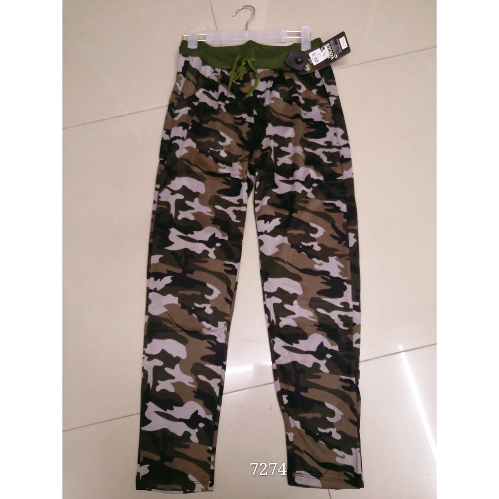 ladies camo joggers