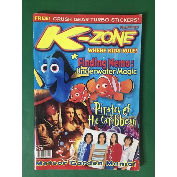 K Zone Kzone 03 05 Magazines Shopee Philippines