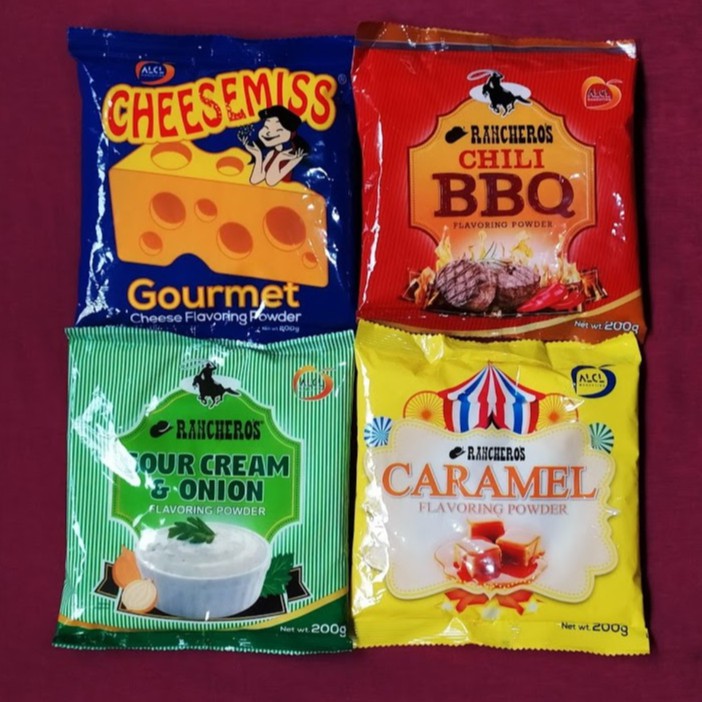 Cheesemiss Rancheros Flavoring Powder (BBQ, Cheese, Caramel, Chili BBQ