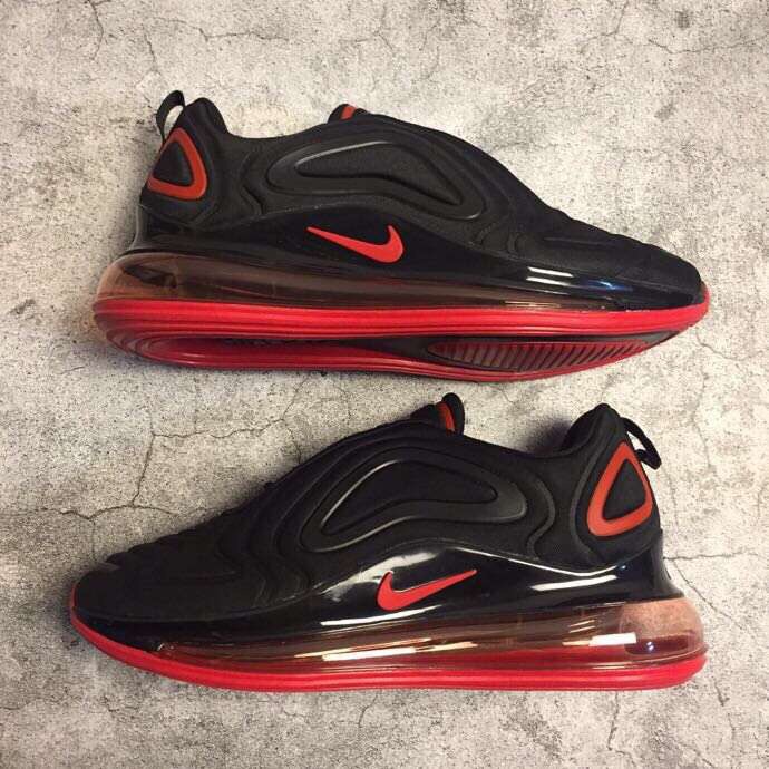 air max 720 black red