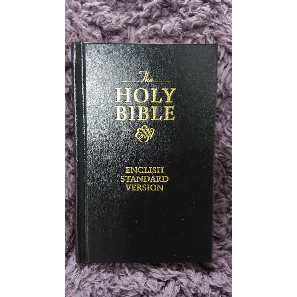 English Standard Version Holy Bible Esv Hard Bound Shopee Philippines