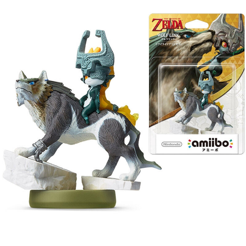 Original Nintendo Switch Amiibo Wii U 3ds The Legend Of Zelda Wolf Link Figure Shopee Philippines