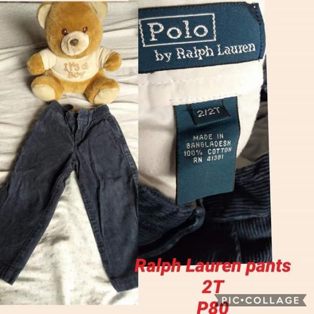 polo rn 41381 pants