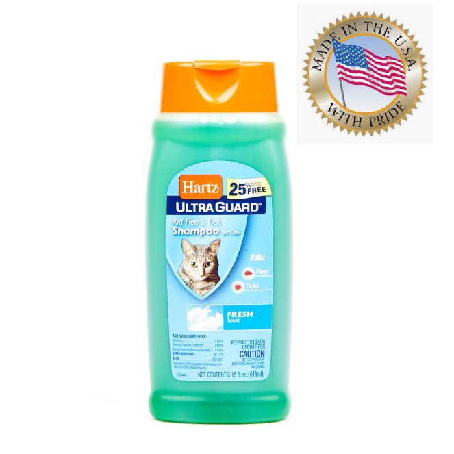hartz ultraguard shampoo for cats