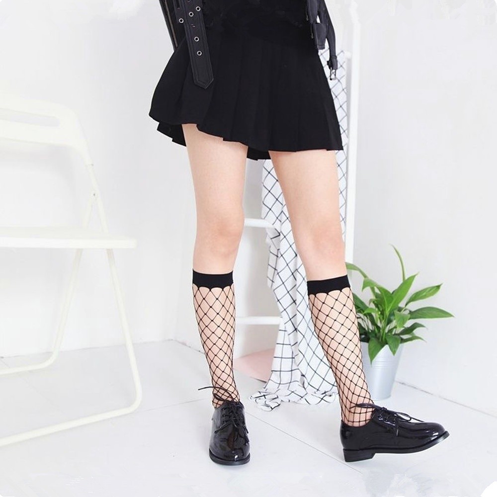 1Pair Fashion Black Ladies Fishnet Lace Top Ankle High Ankle Socks Women  Accessories | Shopee Philippines