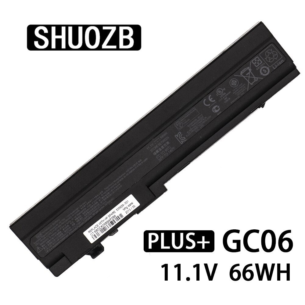 GC06 66WH Laptop Battery for HP Mini5101 5102 5103 HSTNNDB0G HSTNN