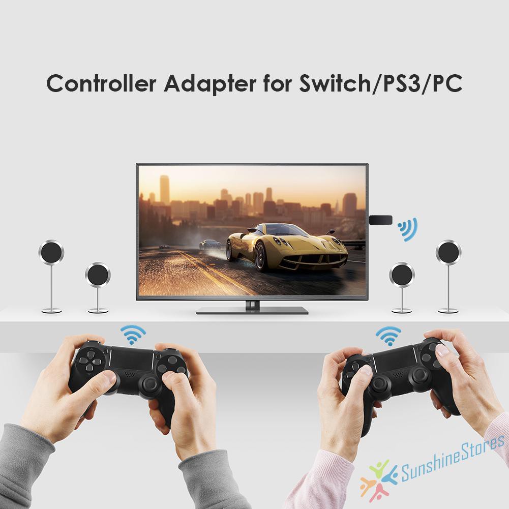 Ss Wired Wireless Bluetooth Usb Gamepad Controller Converter For Switch Ps3 Pc Shopee Philippines