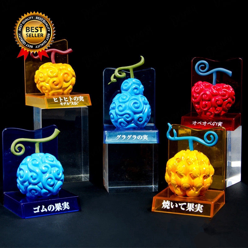 5pcs Set One Piece Devil Fruit Action Figure Toy Cursed Fruit Model Toy Show Cartoon Mera Mera No Mi Collectible Figure Shopee Philippines