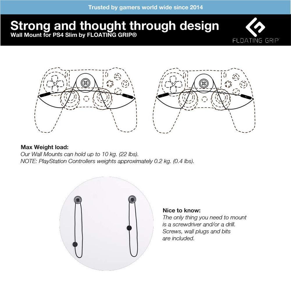 floating grip ps4 slim