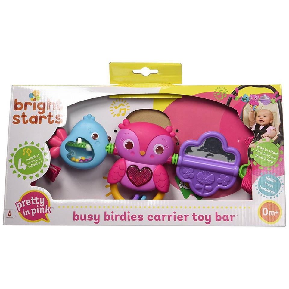 bright starts toy bar pink