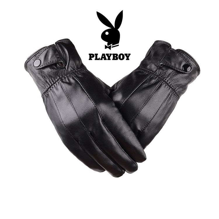 white leather gloves mens