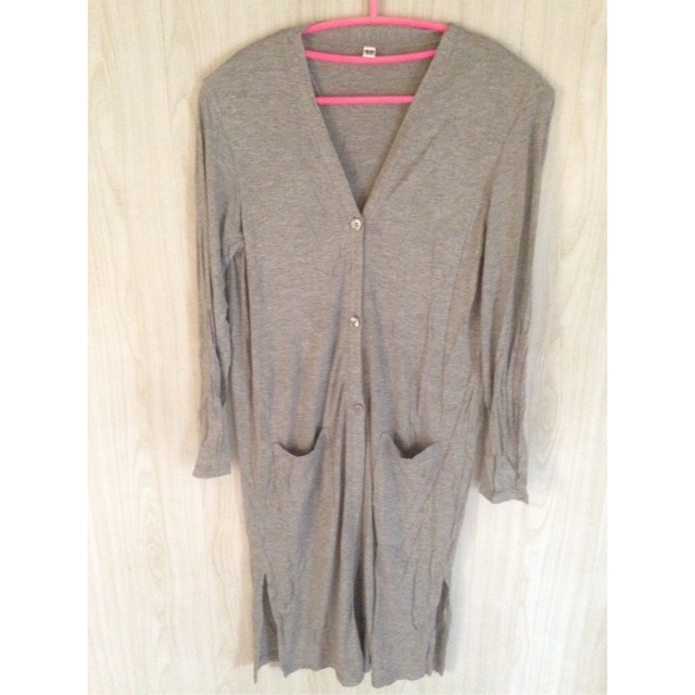 uniqlo long cardigan