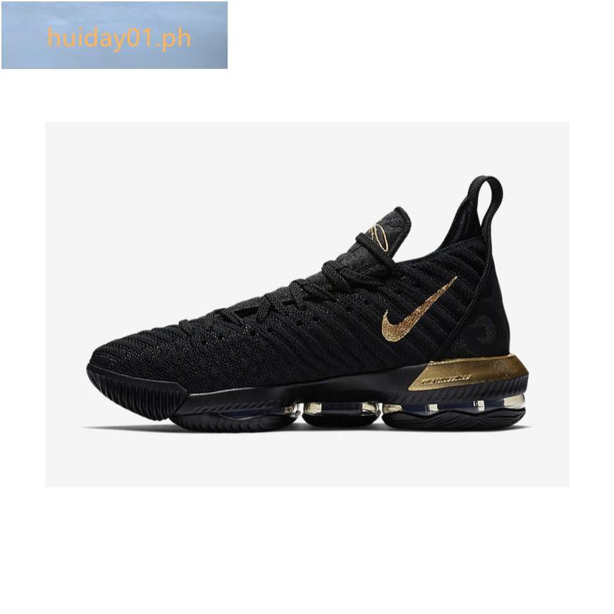 lebron xvi black and gold