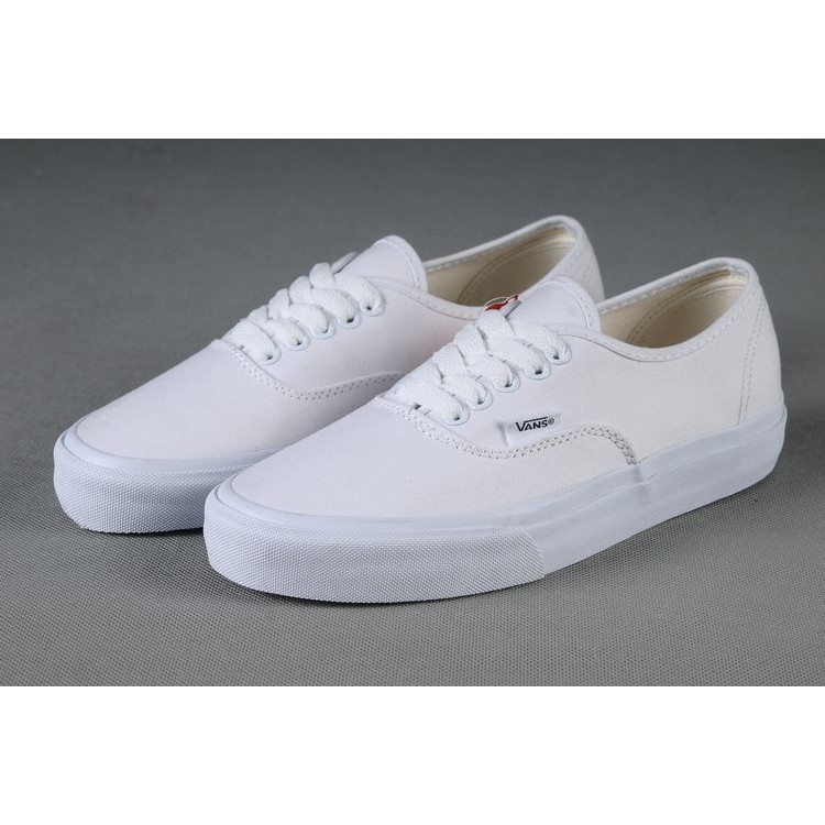 all white vans classic