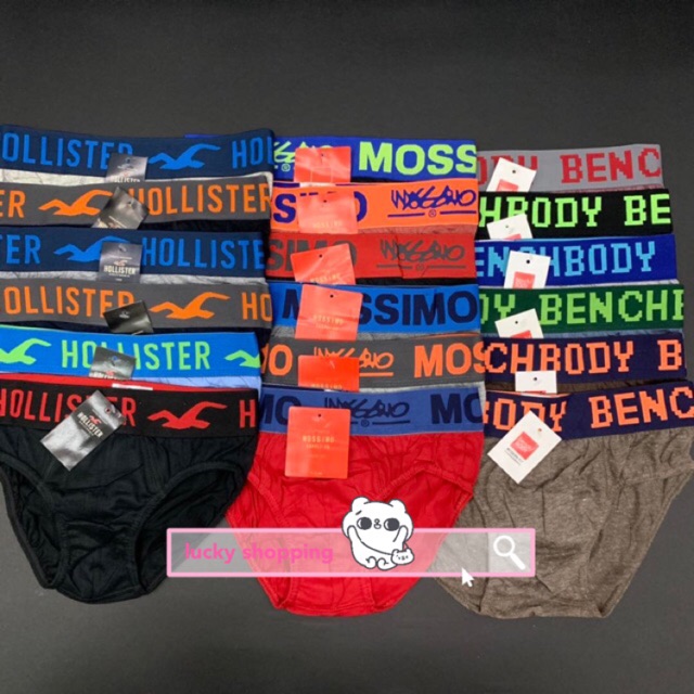 New Briefs I I Underwear For Men S Xl 6pieces Shopee Philippines