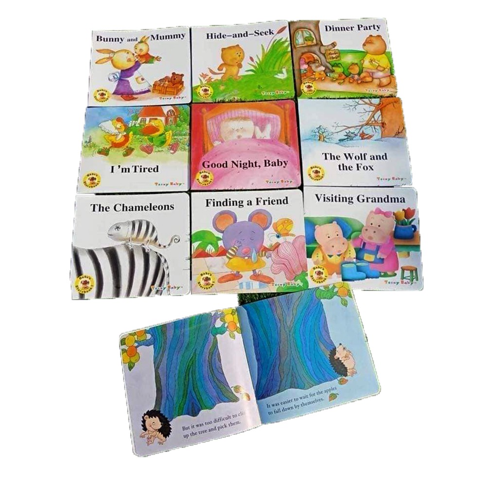 BABA 10 Pcs. Baby Audio Story Book Toddler Kids Storybook Children ...