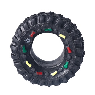 The New Pet Monochrome Style Small Tires Cats and Dogs Chew and Bite Dog Toy Vinyl Material Squeeze Sound Toy #3