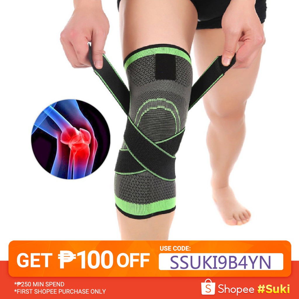 3d weaving knee compression pad