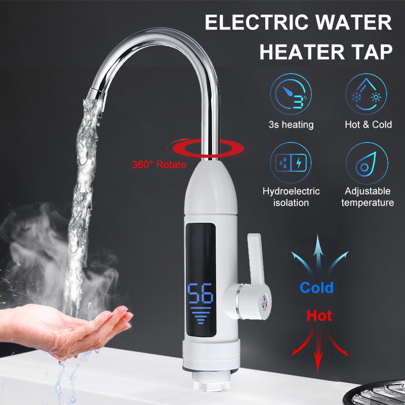 hot water heater in kitchen