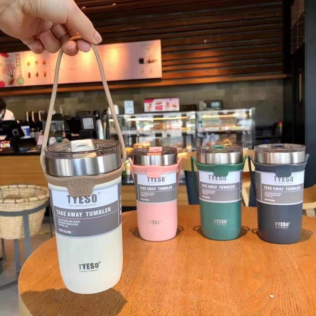 Tyeso Tumbler Stainless Steel Insulated Vacuum Thermos Coffee Mug Water