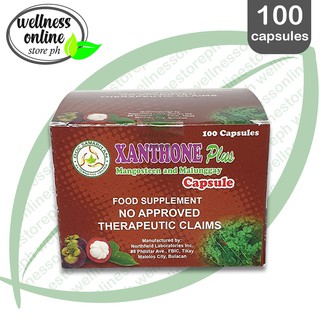 Xanthone Plus Mangosteen and Malunggay Capsule Authentic