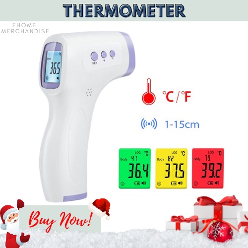 NonContact Thermometer omron Forehead infrared thermo scanner Double