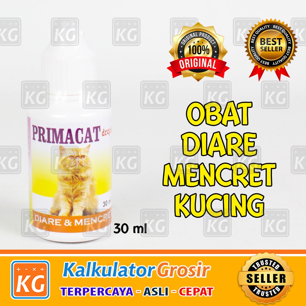 PRIMA Primacat 30ml Cat Diarrhea Medicine For Cat Cret Medicine Anti Diare Cat Digestion Vitamins #1