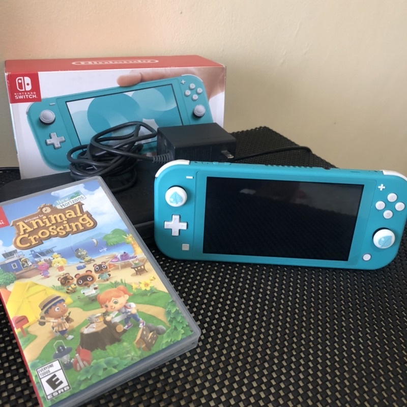 Nintendo Switch Lite (Turquoise) w/ ACNH | Shopee Philippines